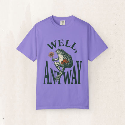 Frog Graphic "Well, Anyway" Tee