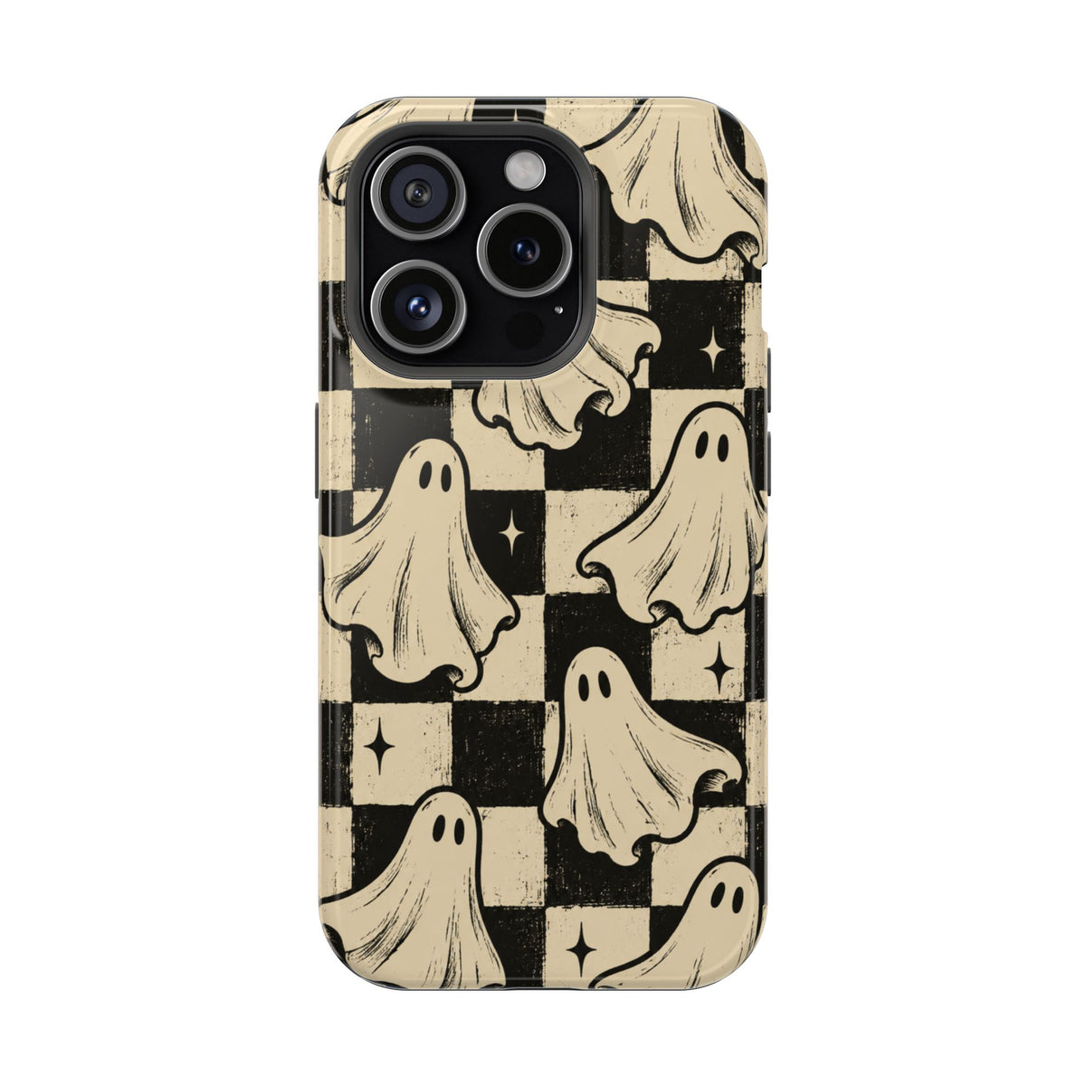 Ghost Checker Magnetic Phone Case, alternate view