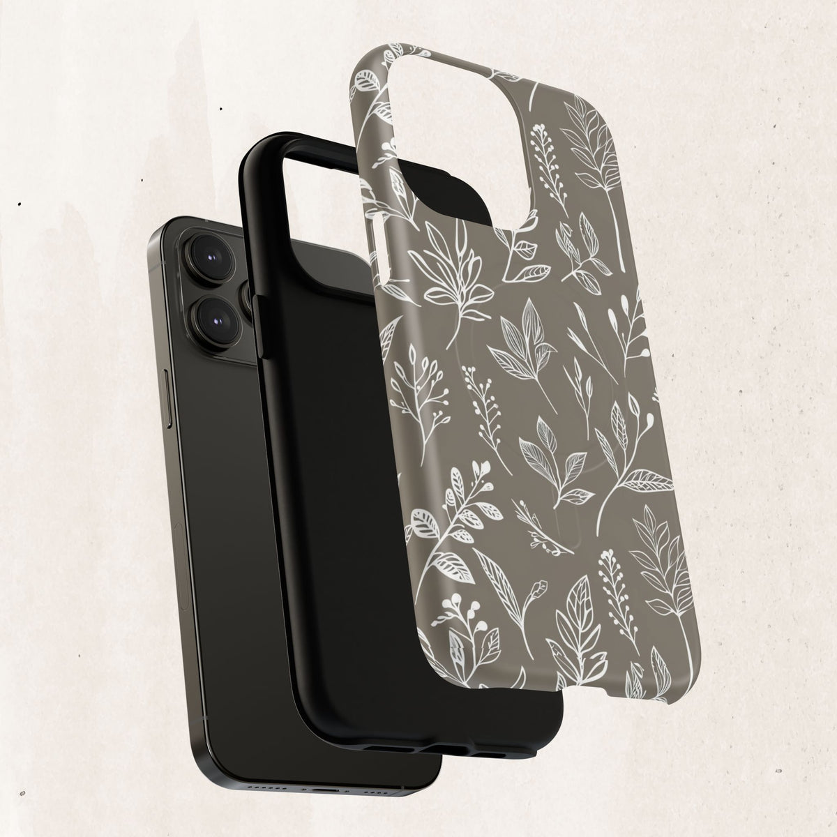 Botanical Leaf Tough Magnetic Phone Case