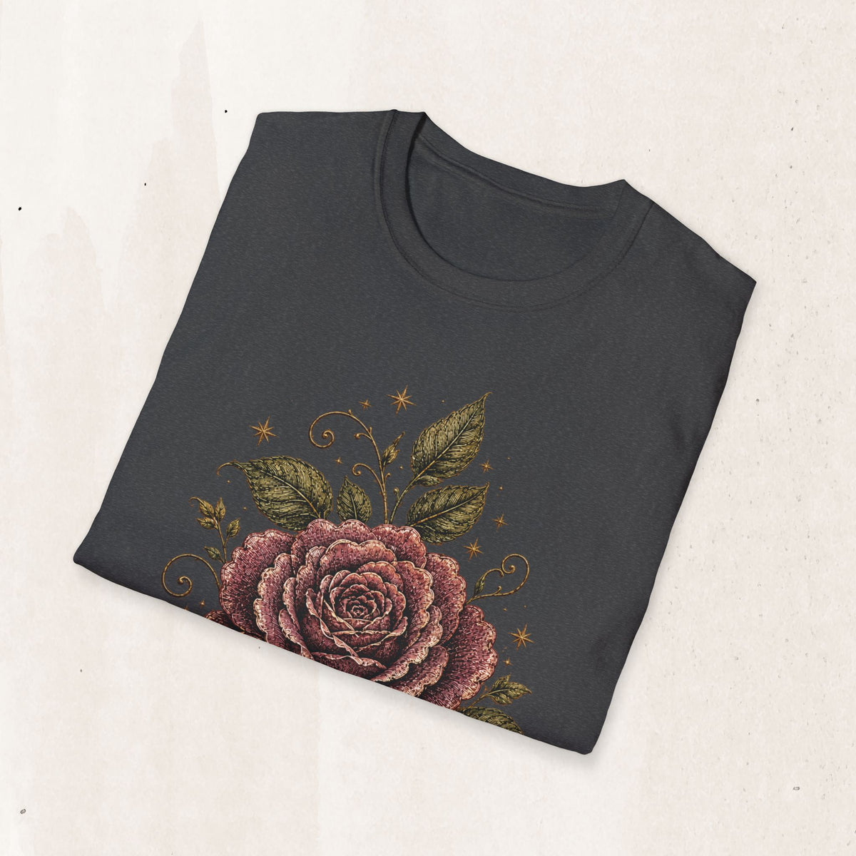 Floral Vintage Rose Tee