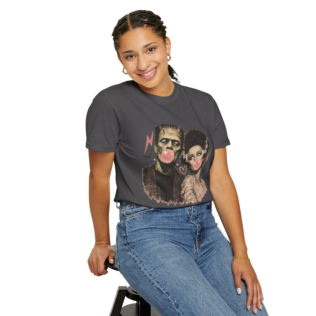 Frankenstein & Bride Bubblegum Vintage Tee