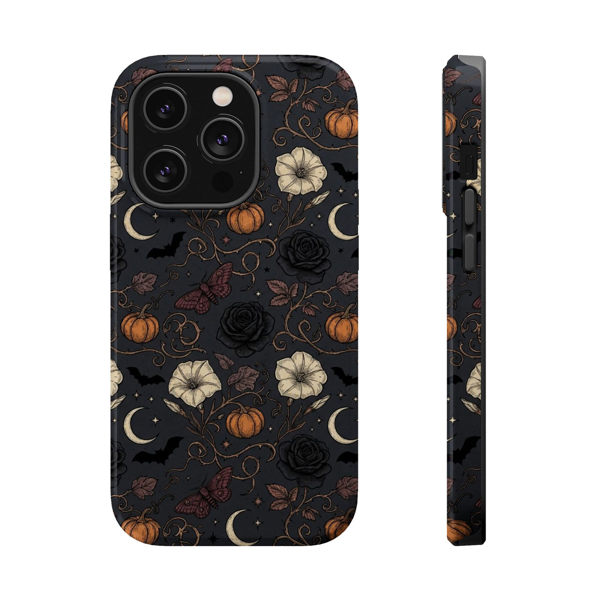 Halloween Floral Magnetic Phone Case, alternate view