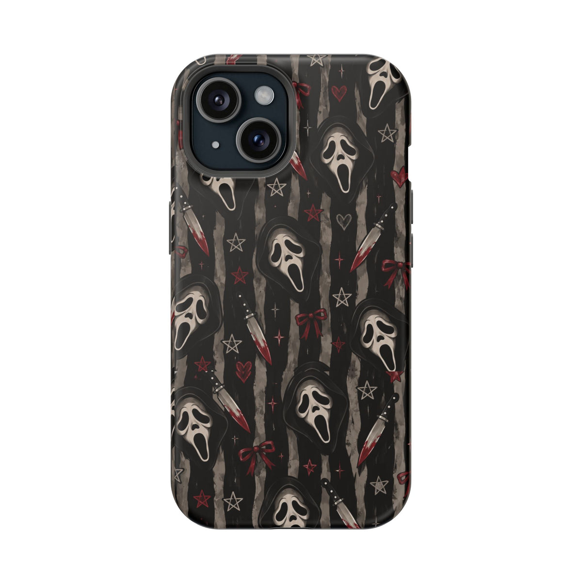 Ghostface Pattern iPhone Case, alternate view