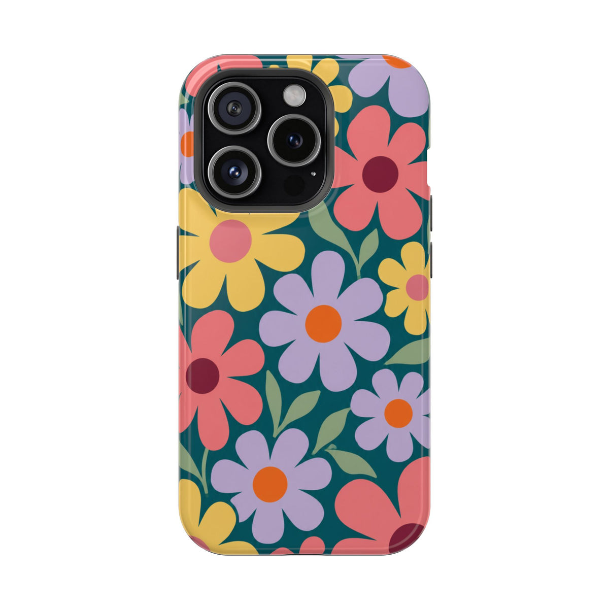 Retro Floral Phone Case, alternate view