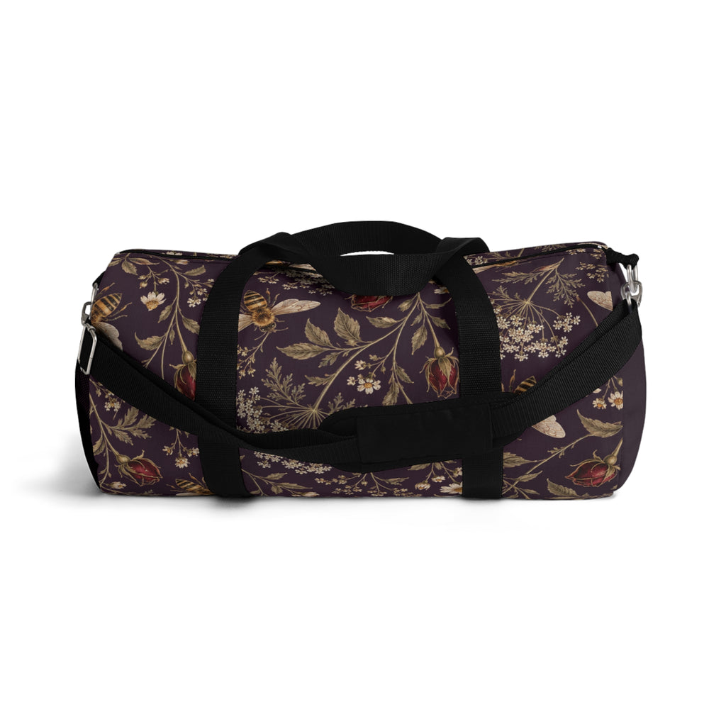 Vintage Floral Duffel Bag