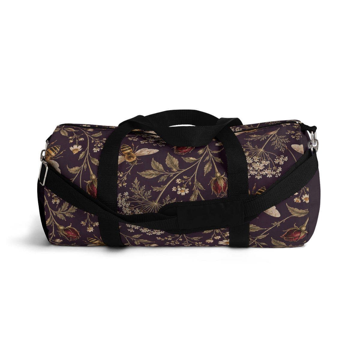 Vintage Floral Duffel Bag