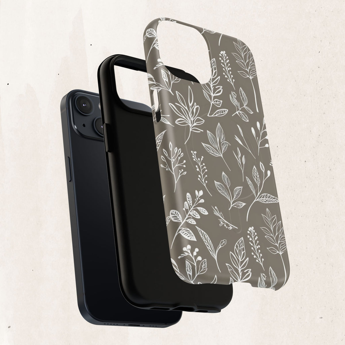 Botanical Leaf Tough Magnetic Phone Case