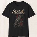 Siouxsie And The Banshees Vintage Raven Tee – Goth Band Shirt – Black