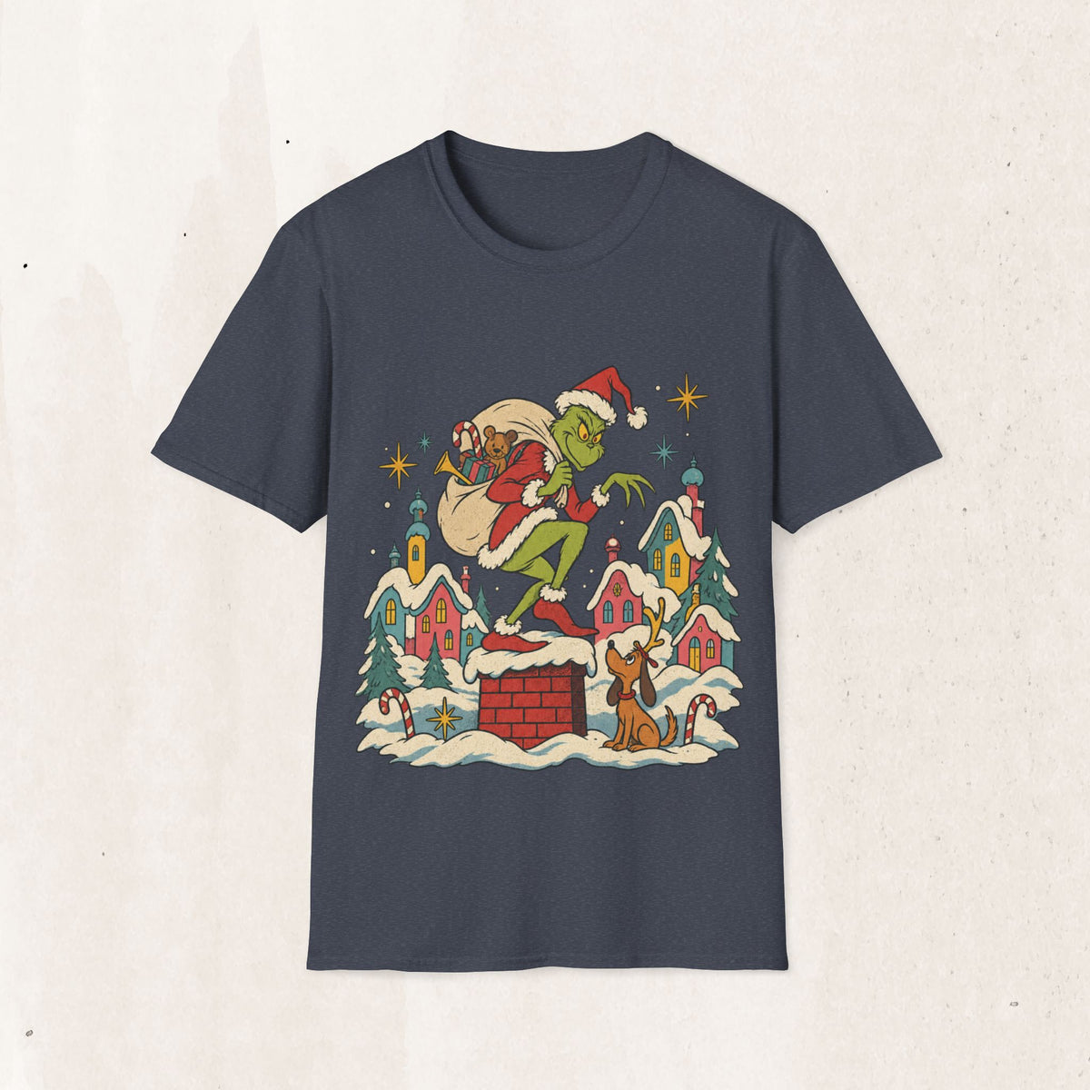 The Grinch Who Stole Christmas Graphic Tee