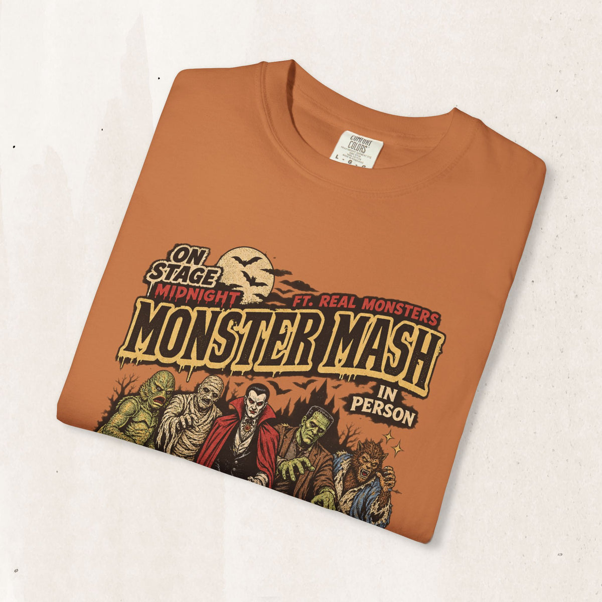 Monster Mash Vintage Horror Tee