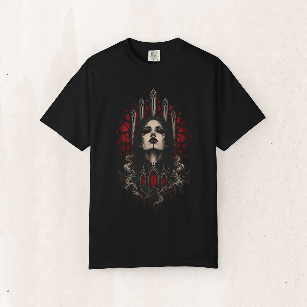 Gothic Vampire Portrait Tee