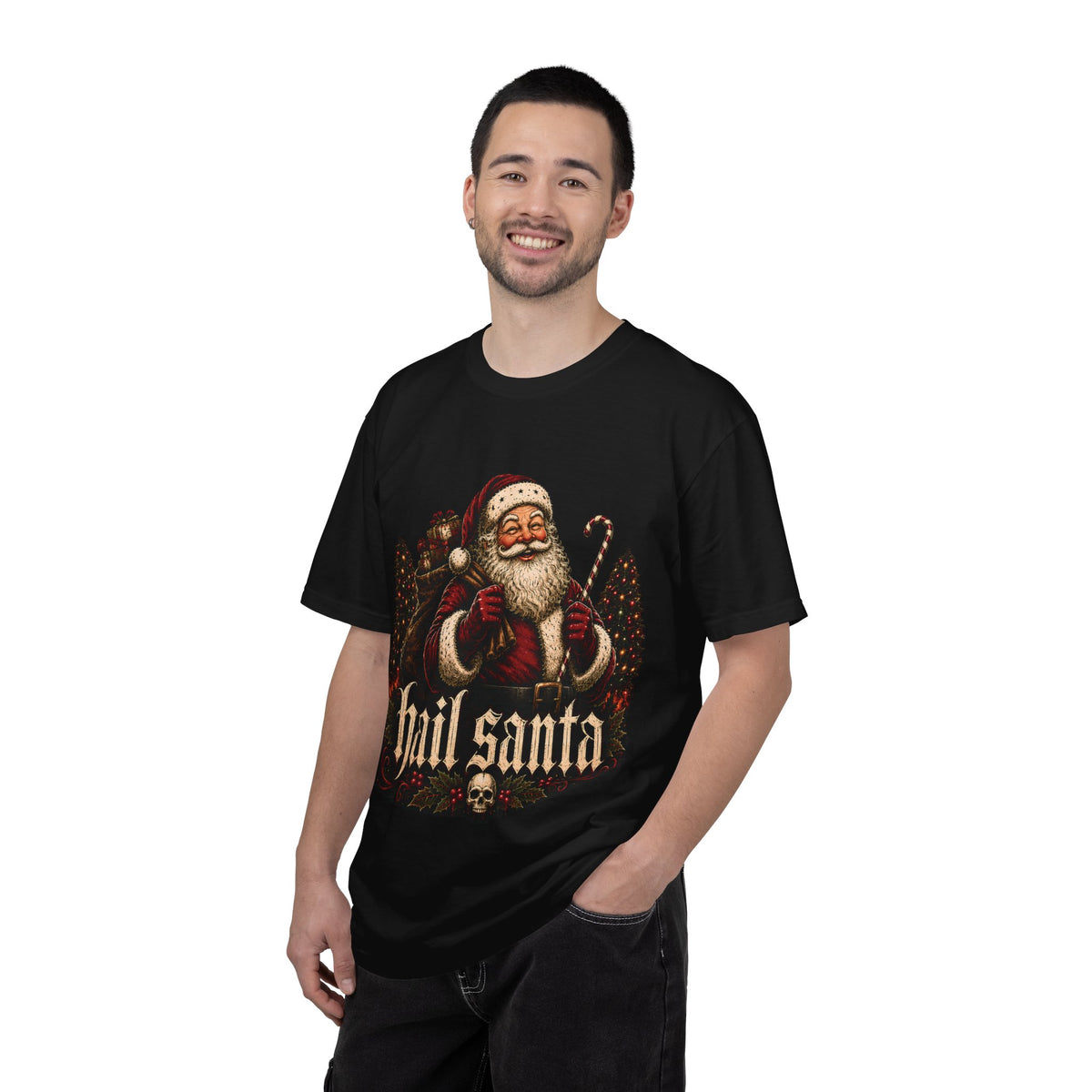 Hail Santa Vintage Graphic Tee