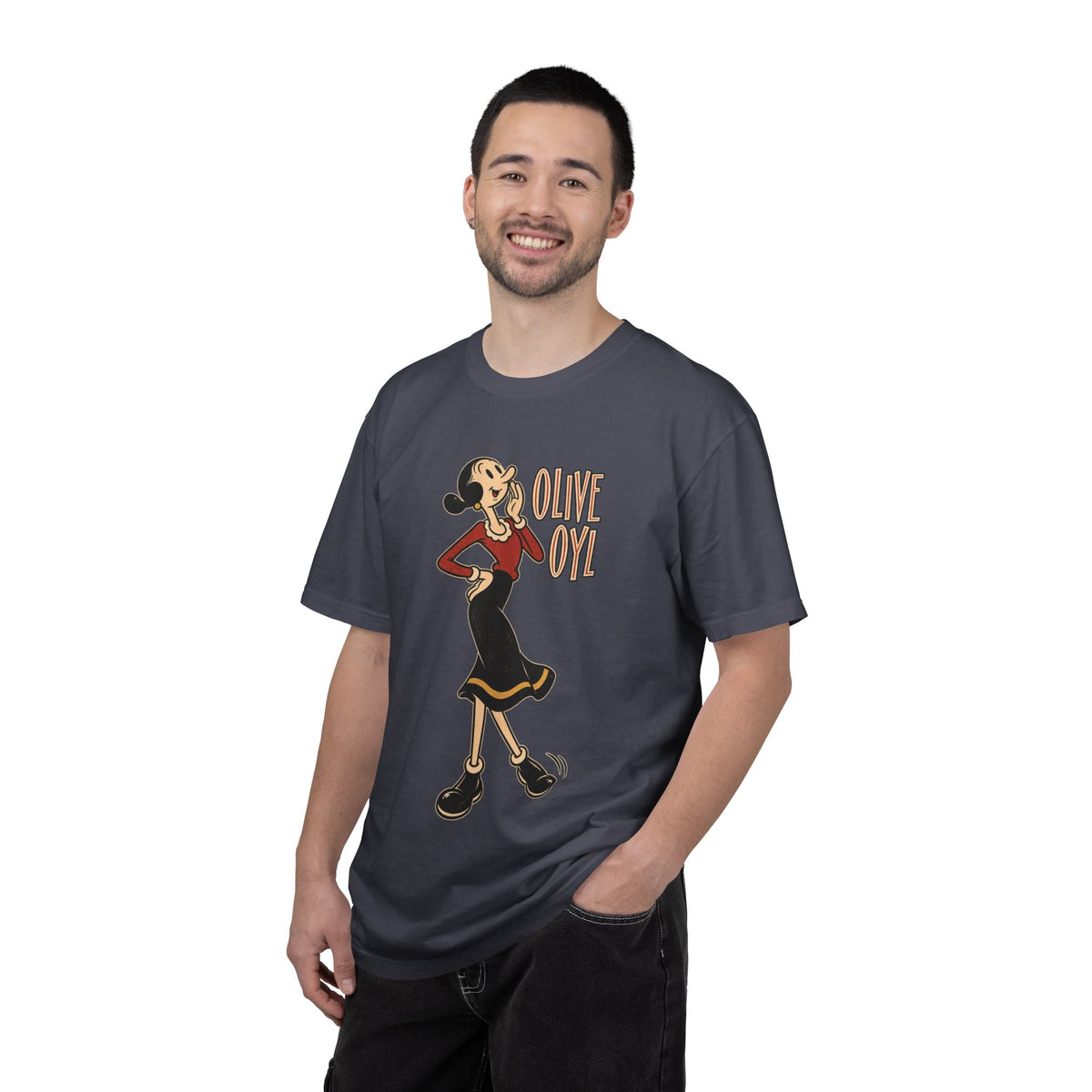 Olive Oyl Vintage Cartoon T-Shirt Printify