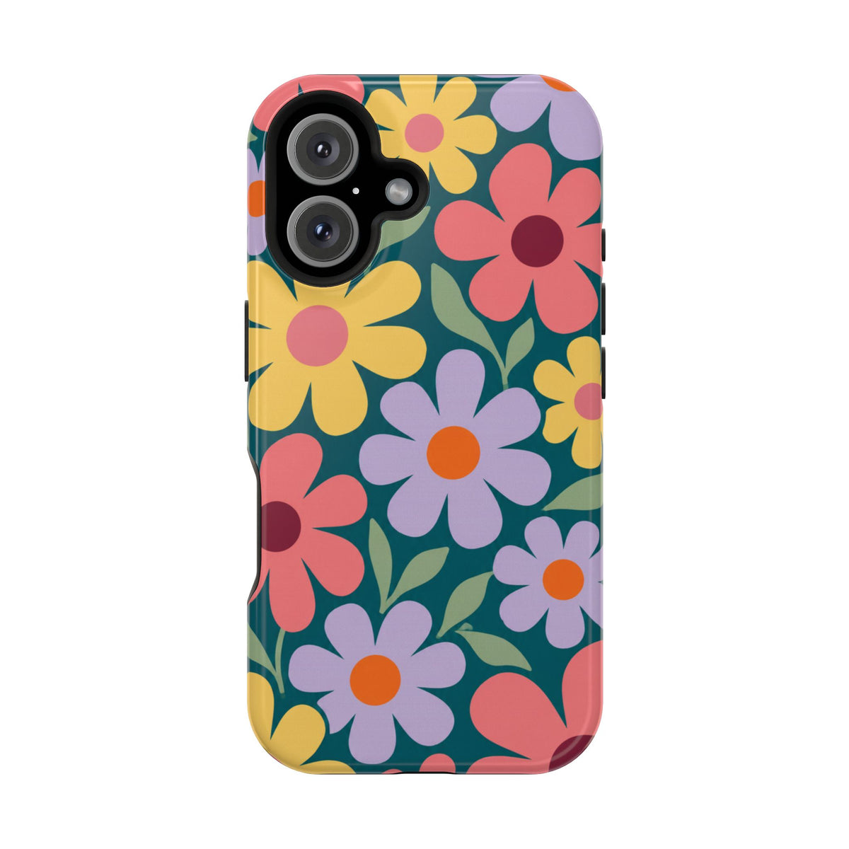 Retro Floral Phone Case, alternate view