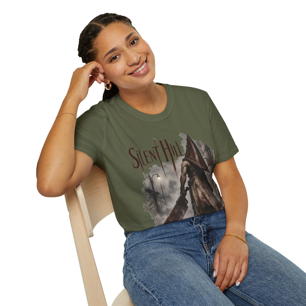 Silent Hill Graphic T‑Shirt — Pyramid Head Horror Tee