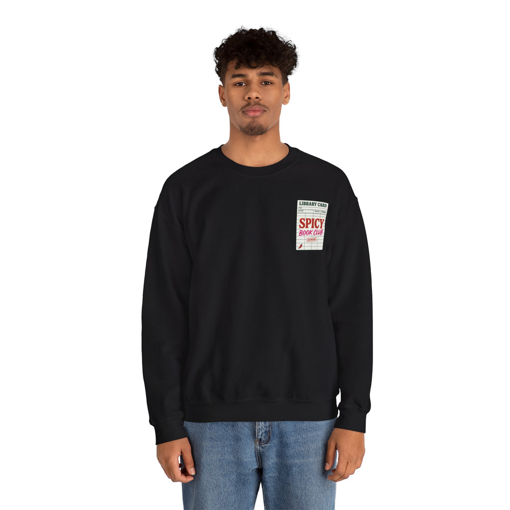 Spicy Book Club Crewneck Sweatshirt Printify