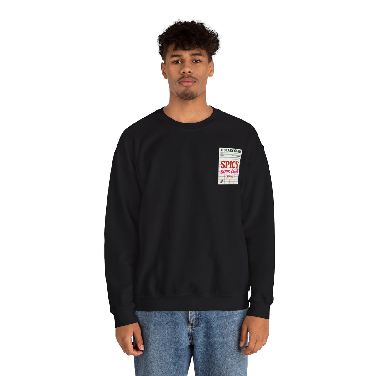 Spicy Book Club Crewneck Sweatshirt Printify