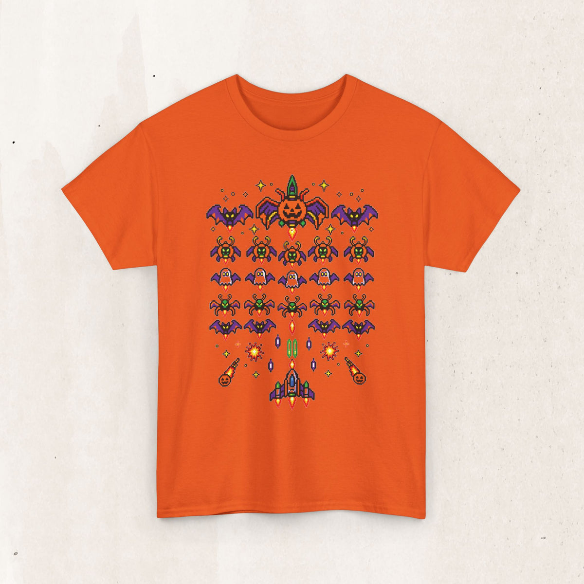 Halloween Galaga Graphic Tee