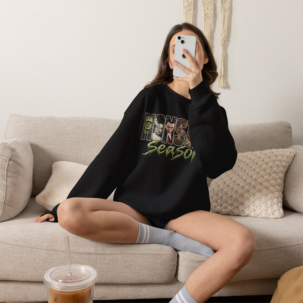 Monster Season Crewneck Sweatshirt