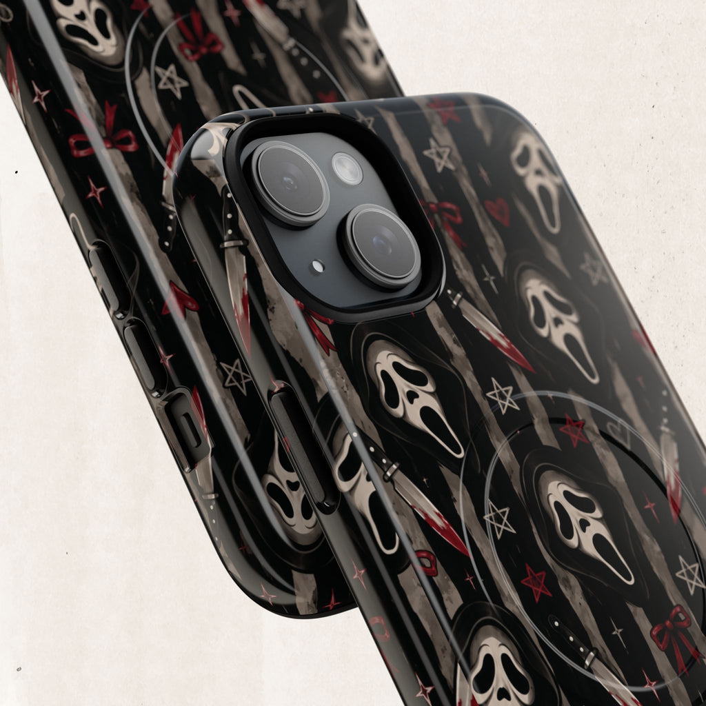 Ghostface Pattern iPhone Case