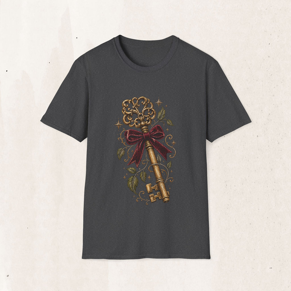 Vintage Ornate Skeleton Key Tee
