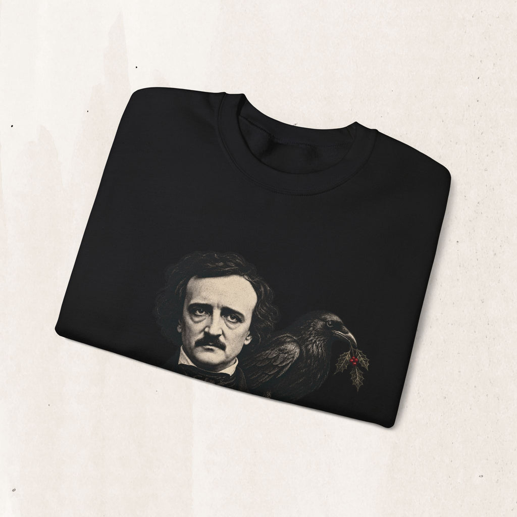 Edgar Allan Poe Christmas Crewneck Sweatshirt