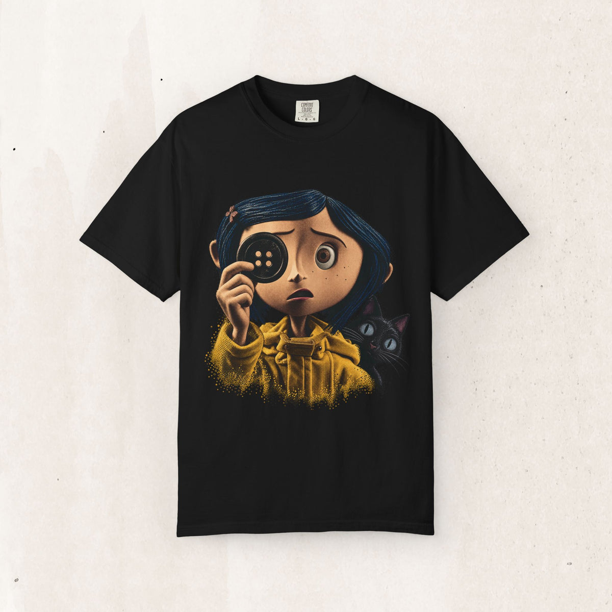 Coraline Button-Eye Graphic Tee