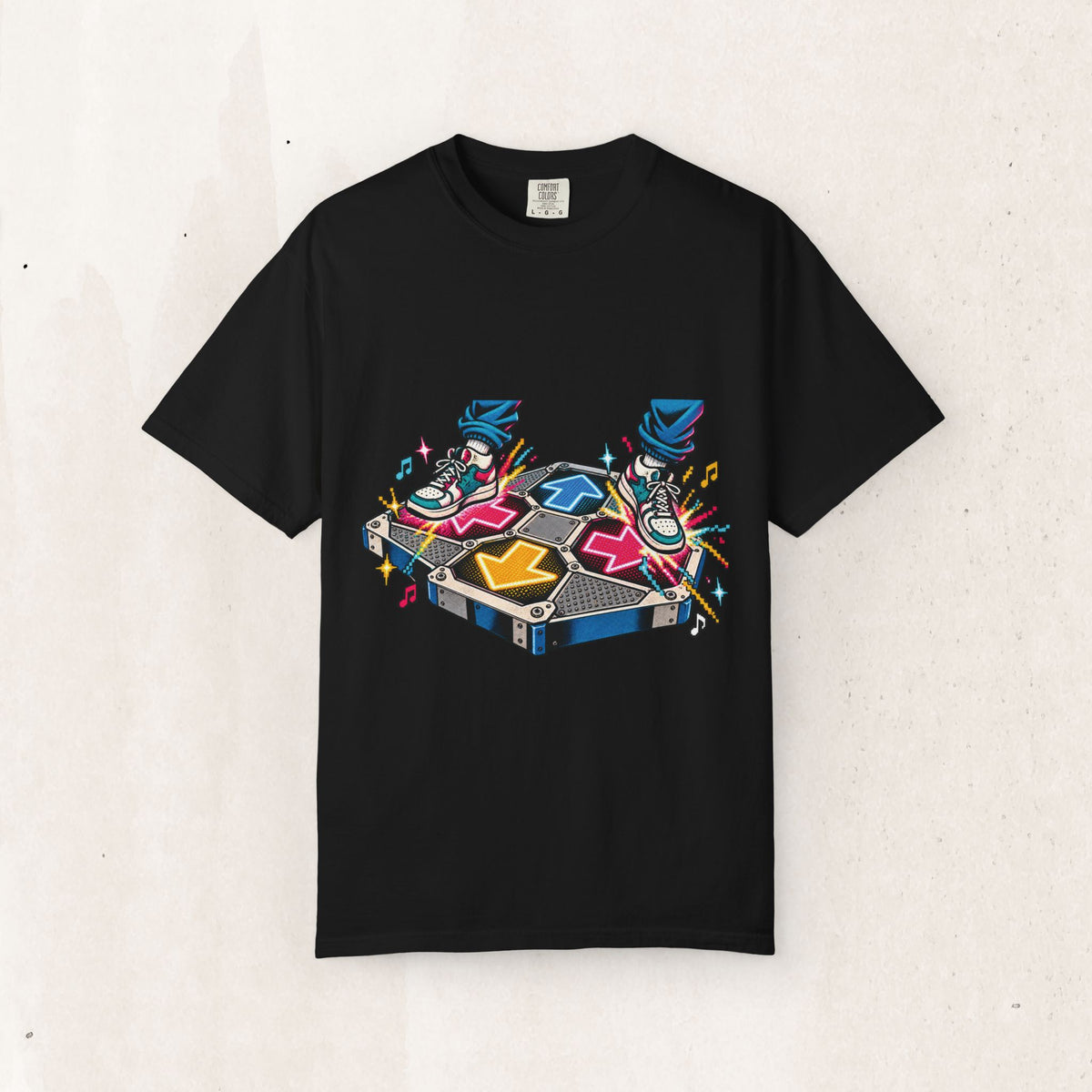 Retro Arcade DDR Game Tee