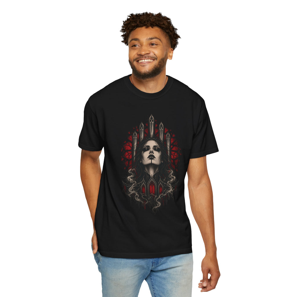 Gothic Vampire Portrait Tee