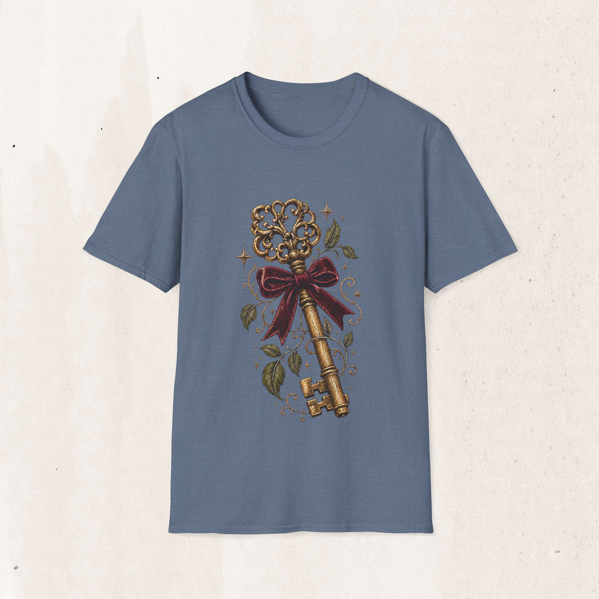 Vintage Ornate Skeleton Key Tee