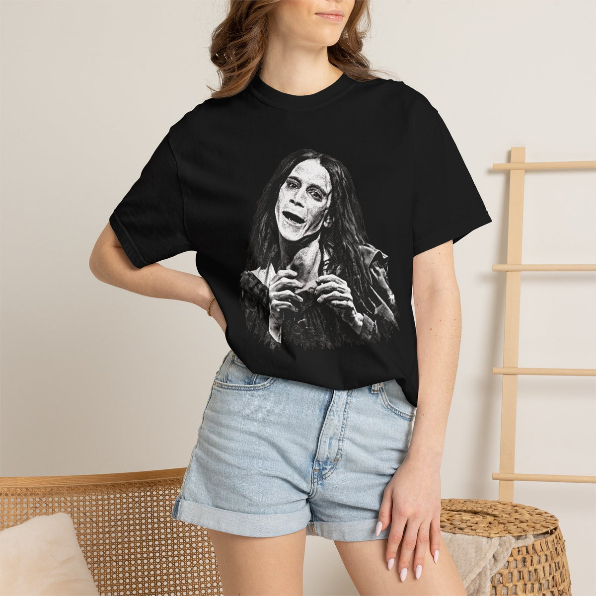 Pet Cemetary Sister Z Portrait Tee Printify