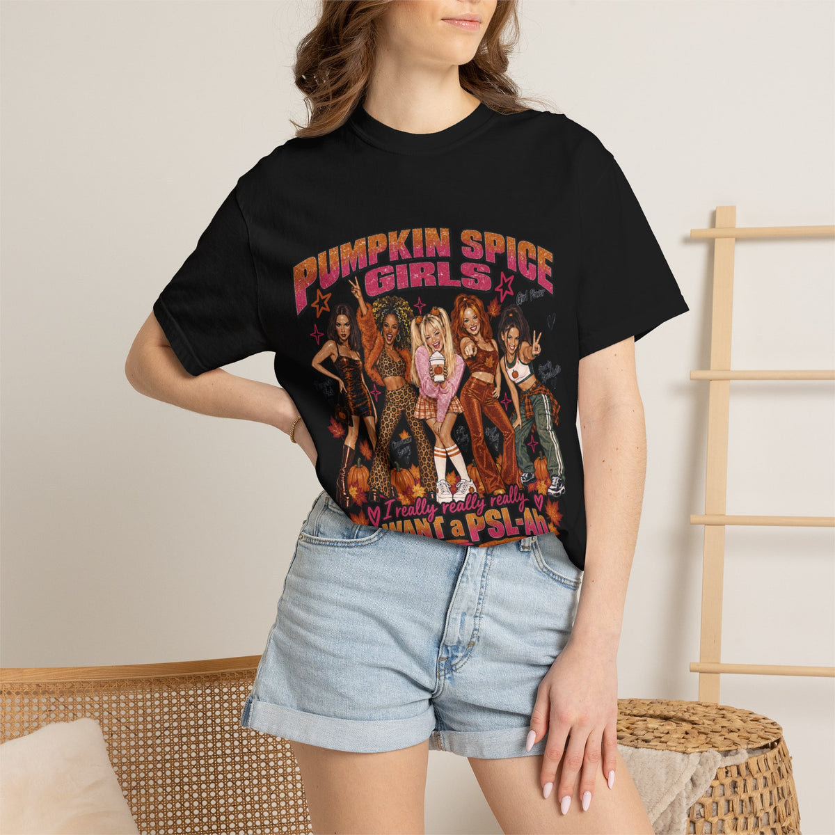 Pumpkin Spice Girl Graphic Tee