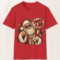 Santa Claus “You’s a Ho” Funny Christmas Tee – Red
