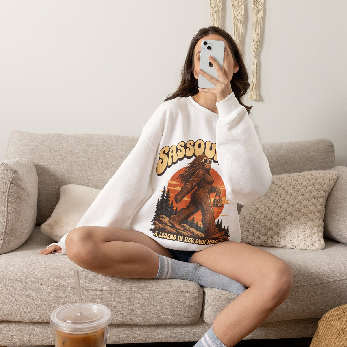 Sassquatch Crewneck Sweatshirt