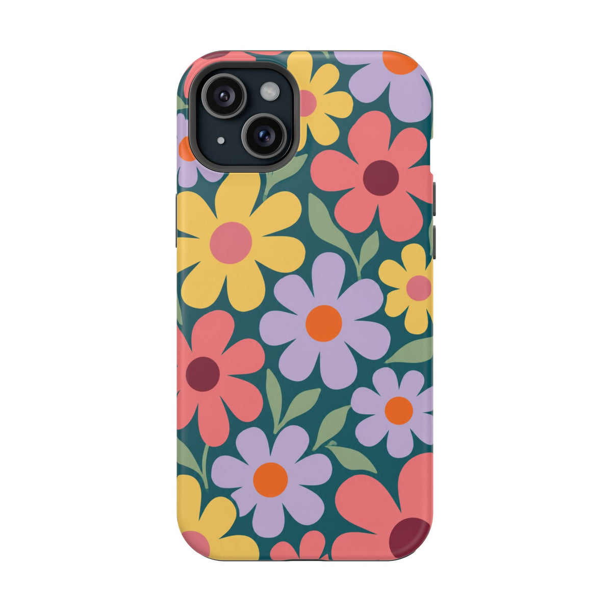 Retro Floral Phone Case, alternate view