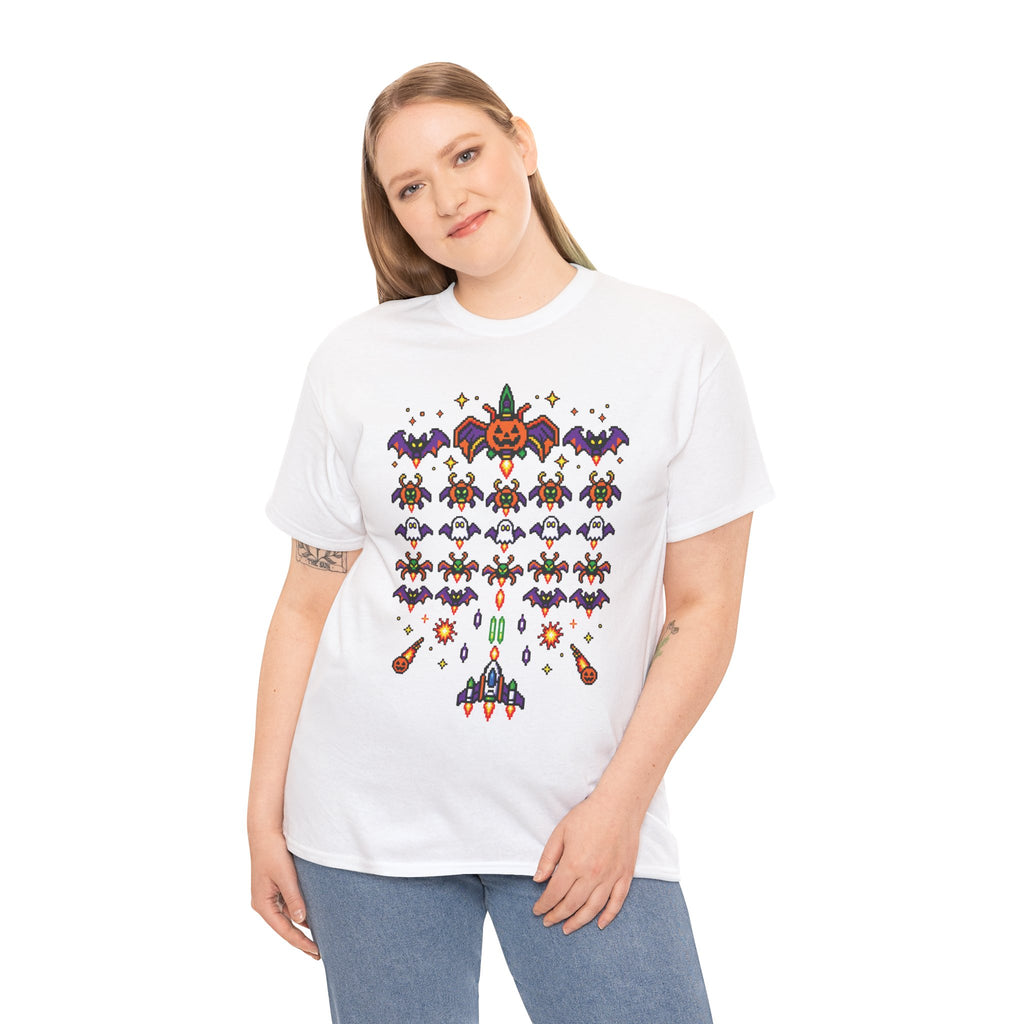 Halloween Galaga Graphic Tee