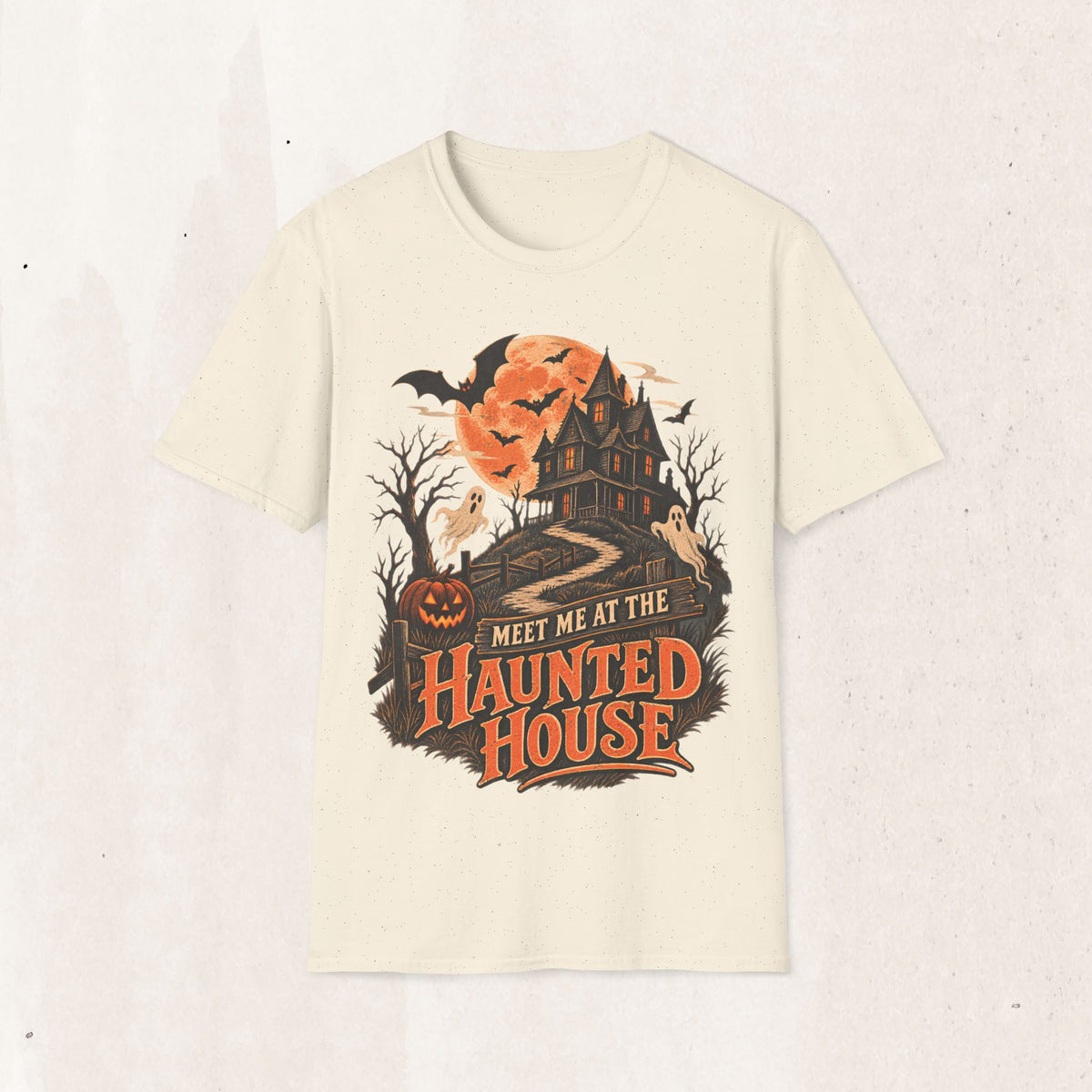 Haunted House Halloween Tee