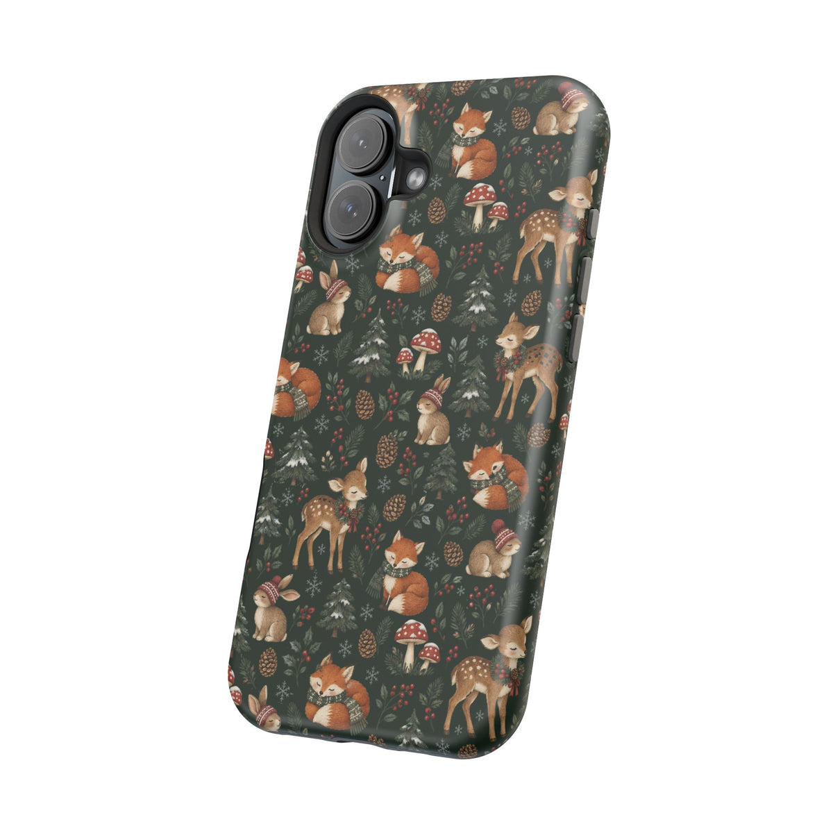 Woodland Fox & Deer MagSafe Phone Case, alternate view
