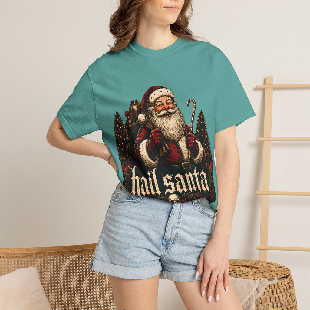 Hail Santa Vintage Graphic Tee