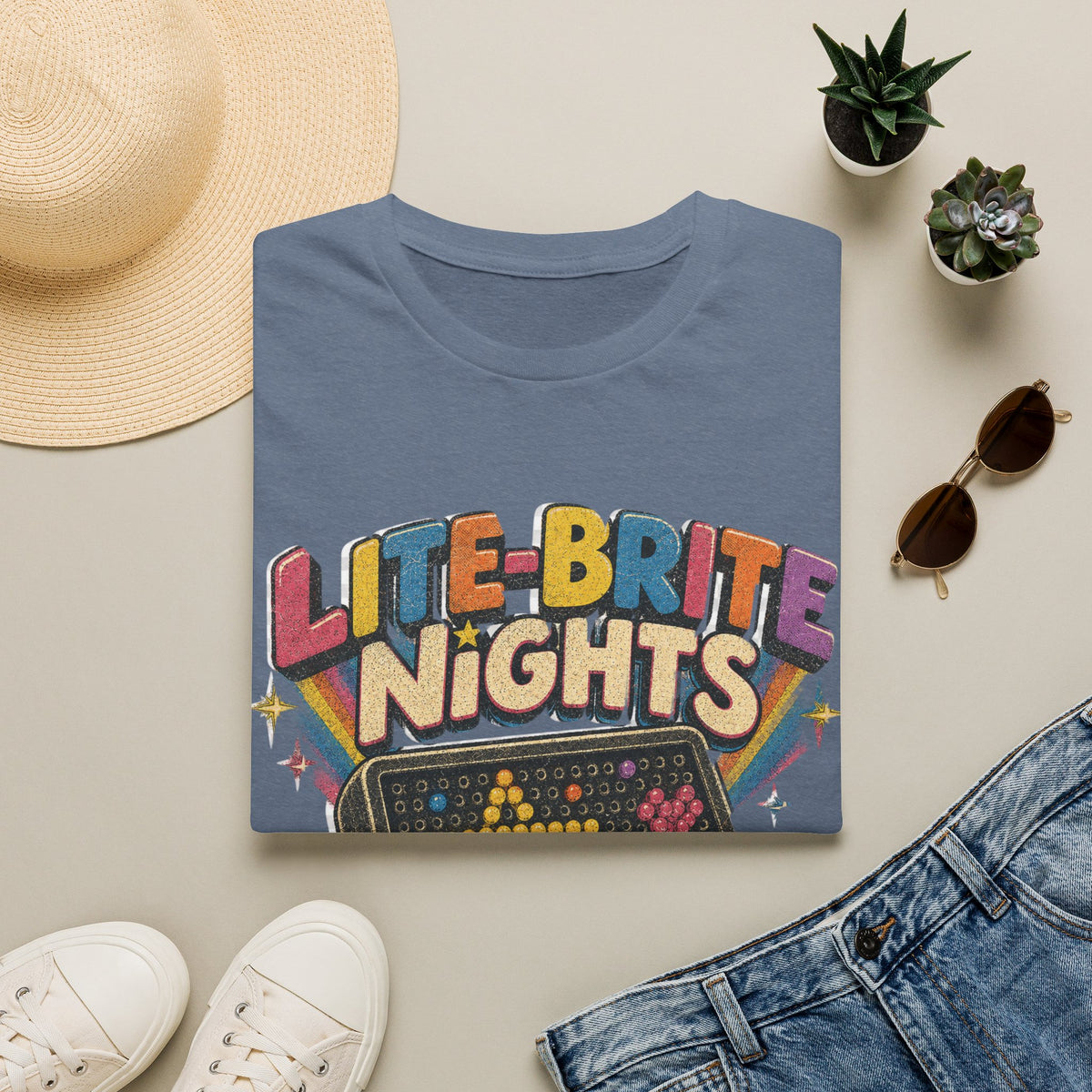 Lite-Brite Graphic Tee