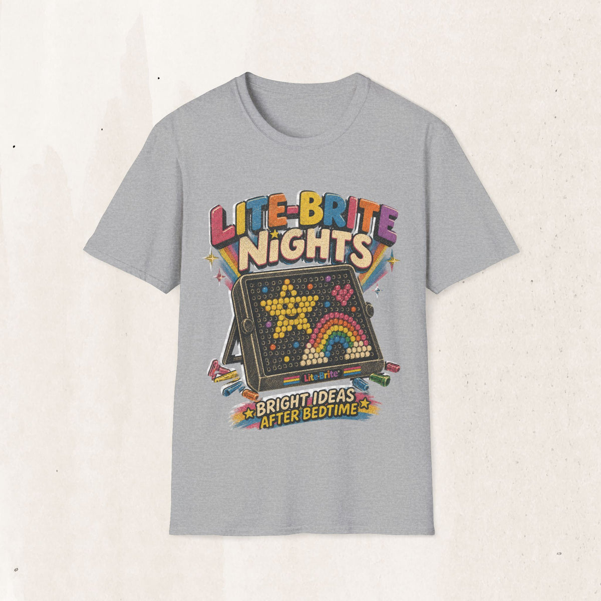 Lite-Brite Graphic Tee