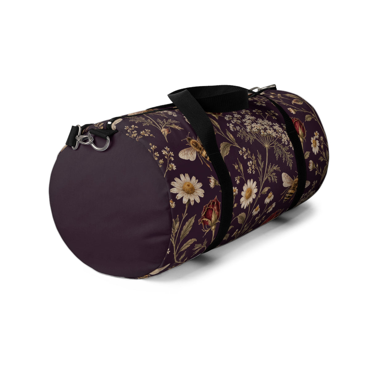 Vintage Floral Duffel Bag