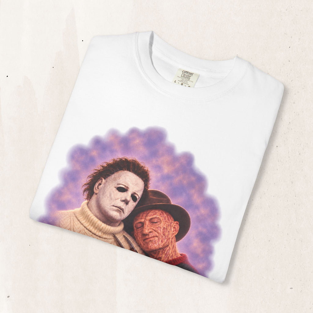 Michael Myers & Freddy Kreuger 80's Portrait Tee