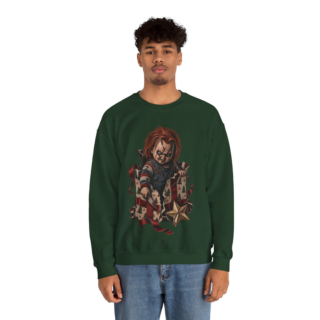 Chucky Christmas Crewneck Sweatshirt