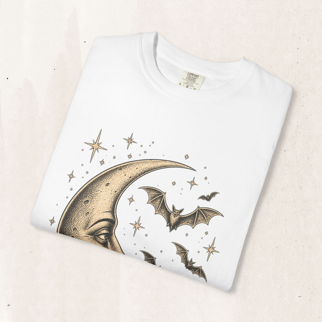 Crescent Moon & Bats Tee