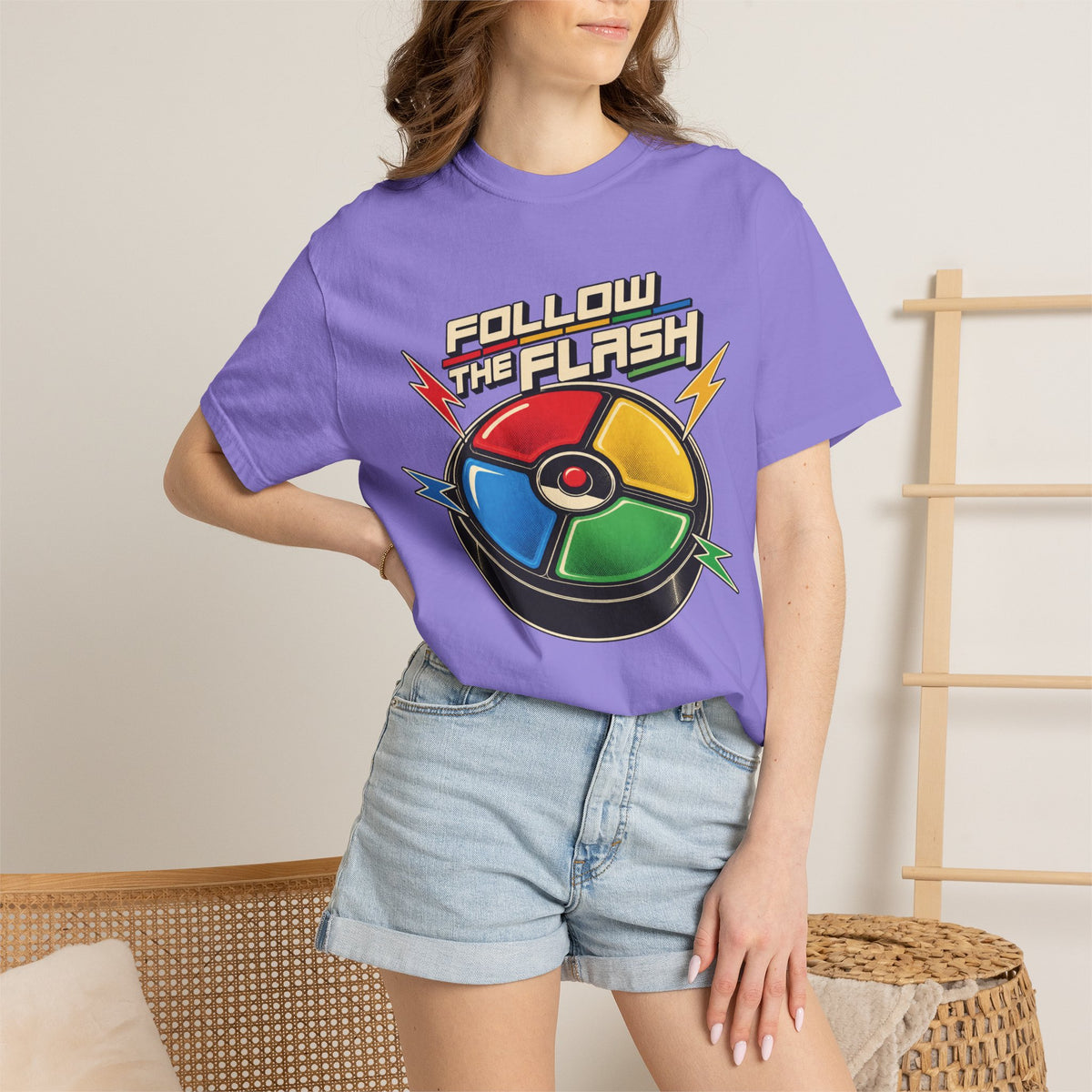 Follow The Flash Simon Graphic Tee