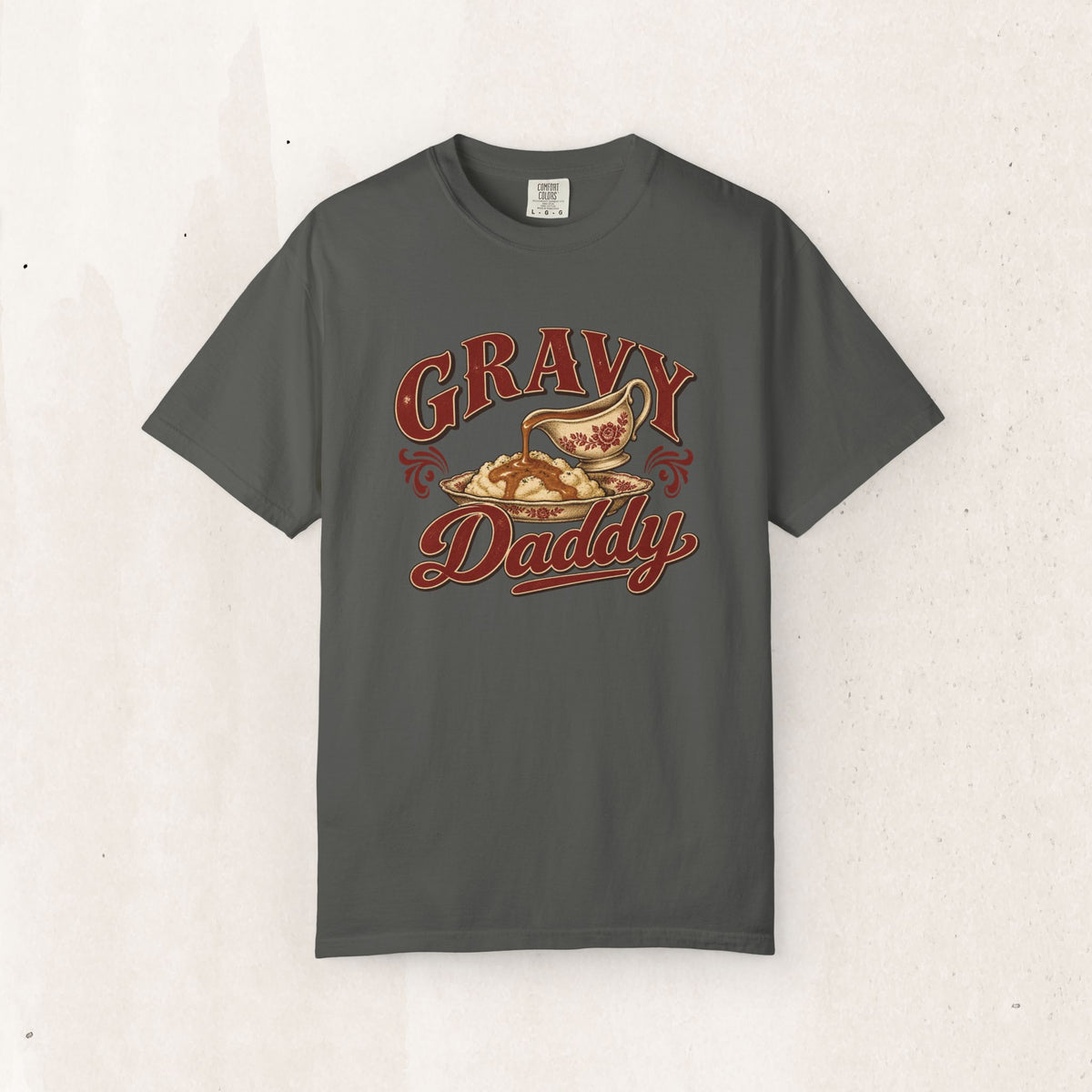 Gravy Daddy T-Shirt — Vintage Comfort Food Graphic Tee for Foodie Dads
