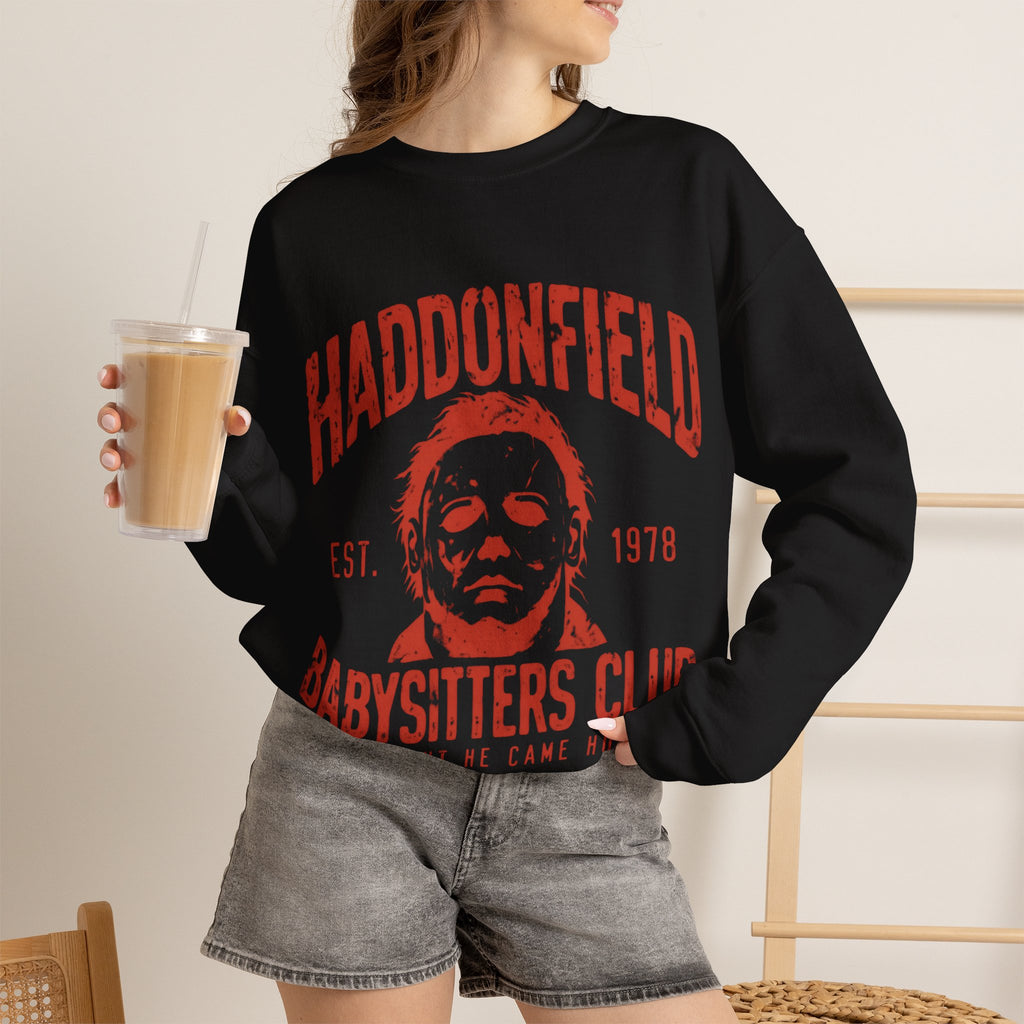 Haddonfield Babysitters Club CrewneckSweatshirt
