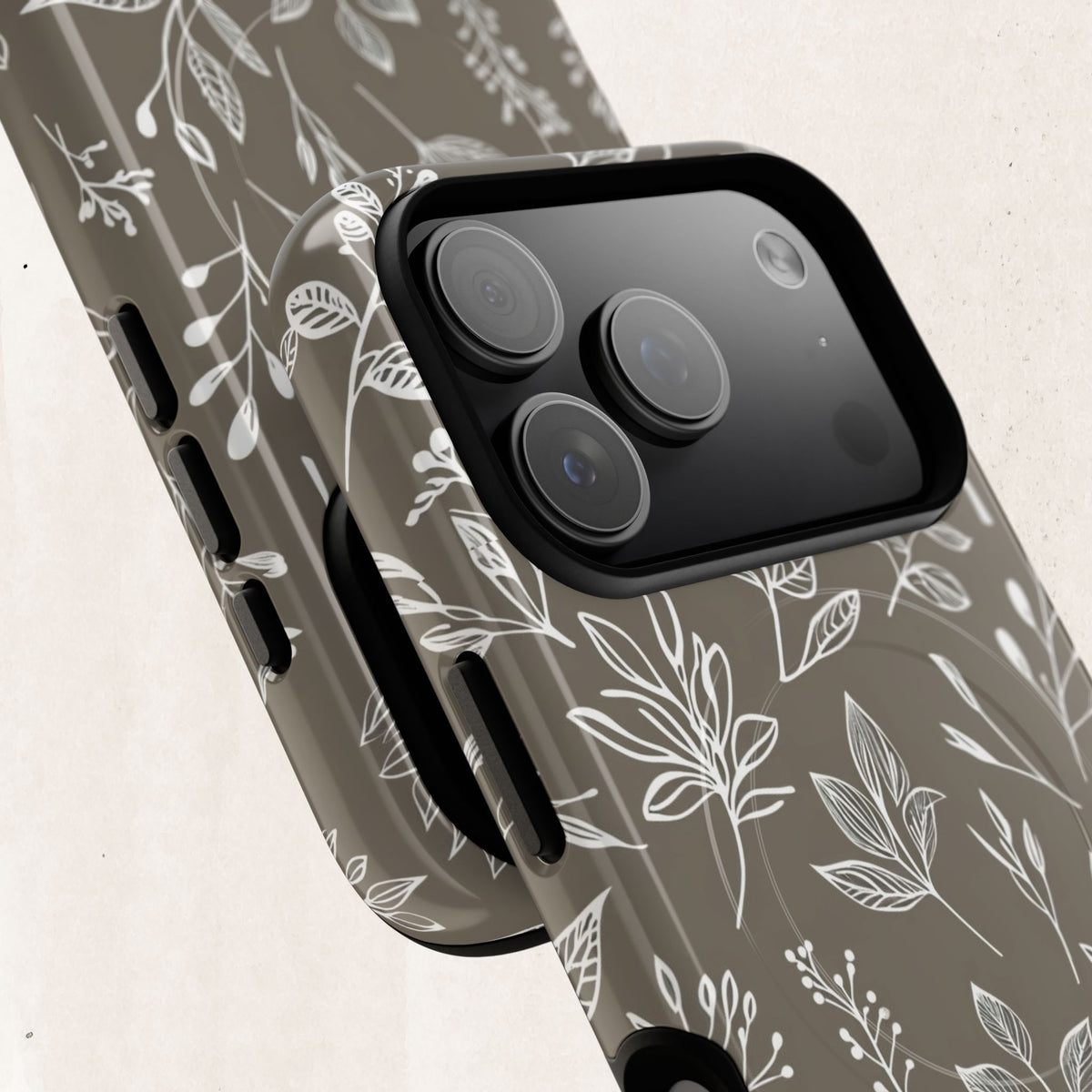 Botanical Leaf Tough Magnetic Phone Case