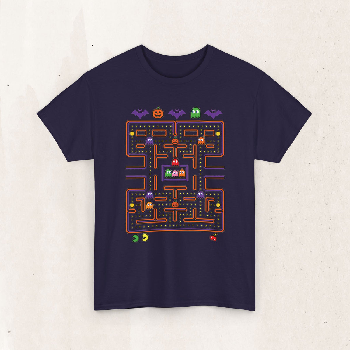 Halloween Pac-Man Graphic Tee